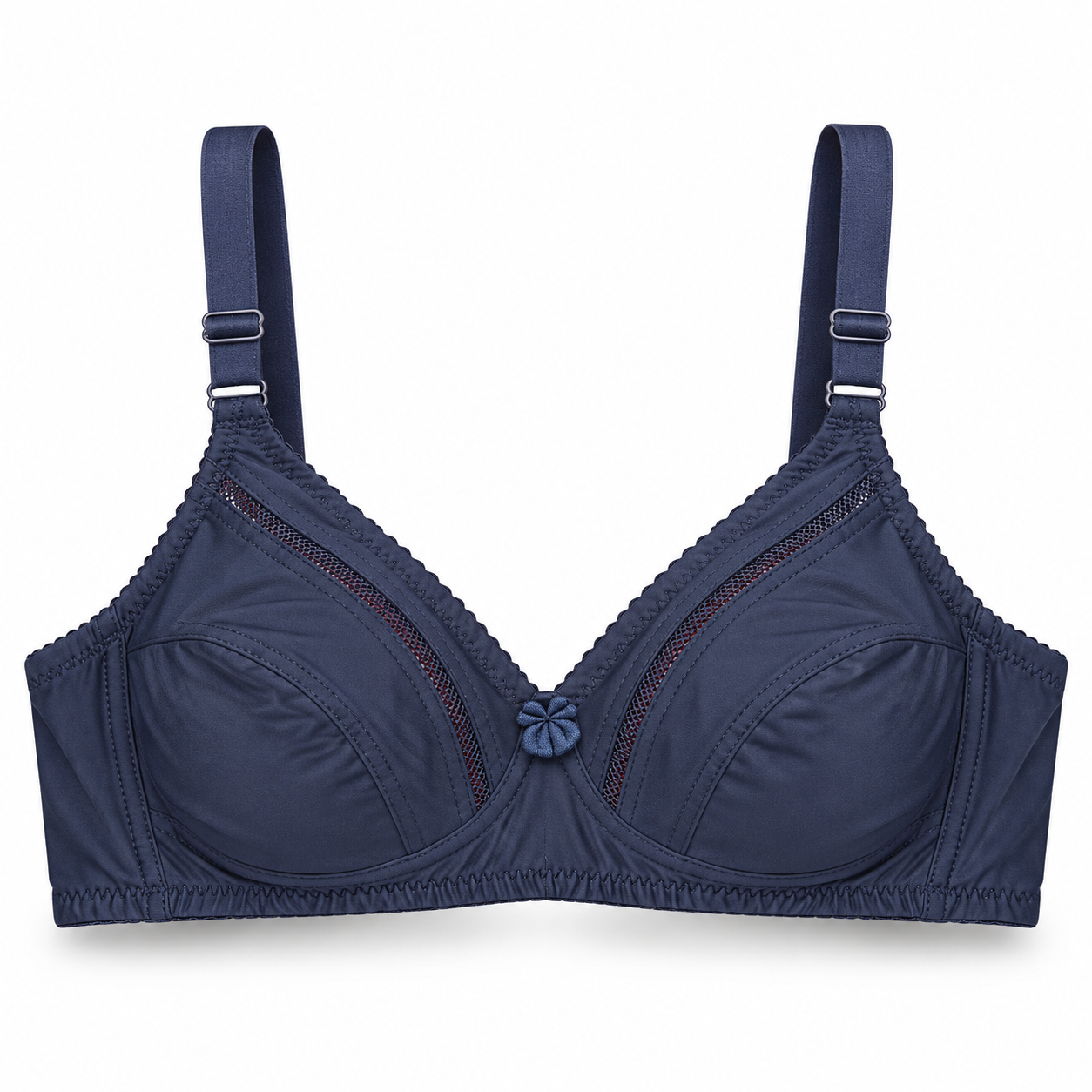 Women’s Navy Blue Full Coverage Everyday Bra - Image 2