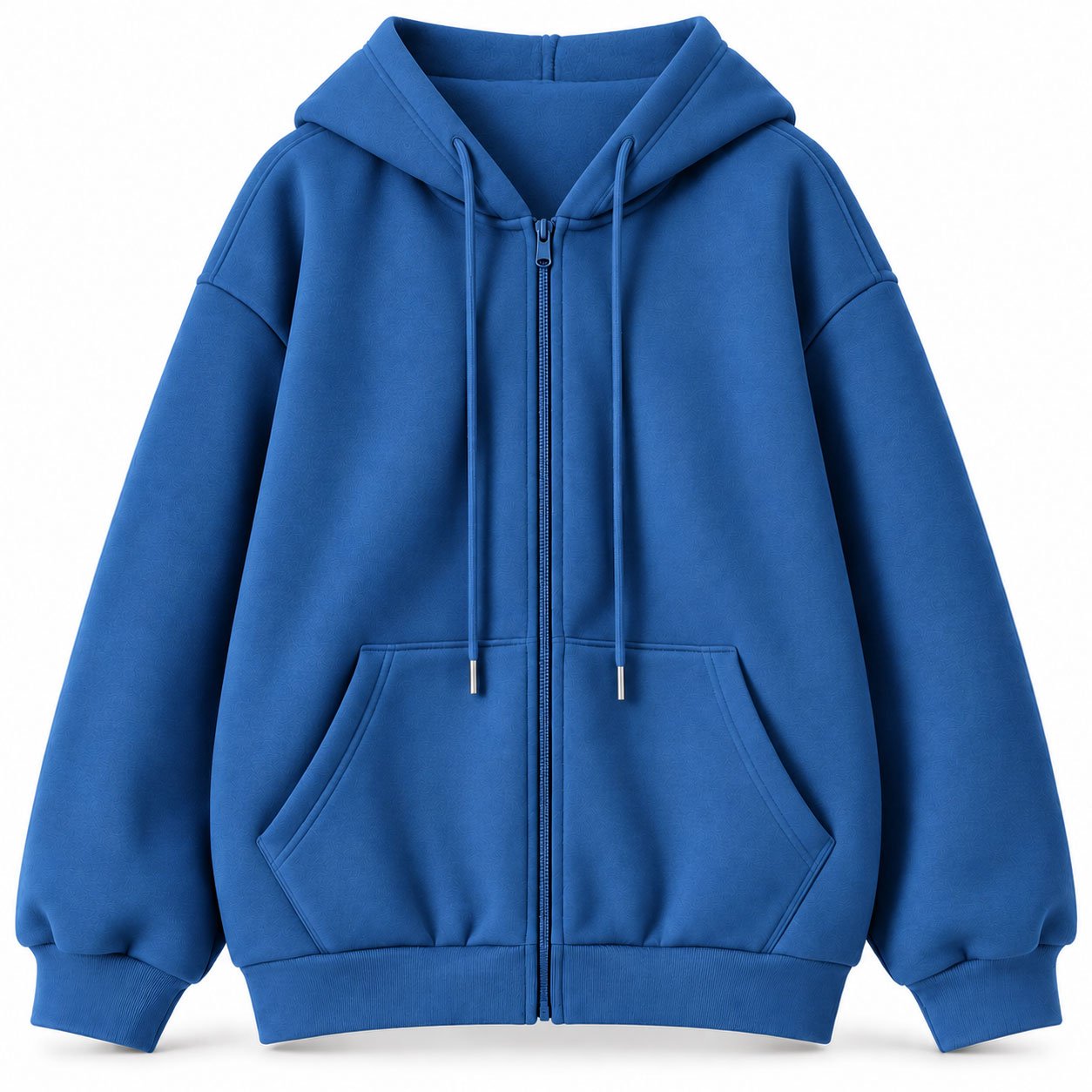 Women’s Plain Full Zip Hoodie – Casual Hooded Jacket - Image 9