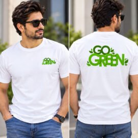 Men’s Go Green DTF Printed T-Shirt