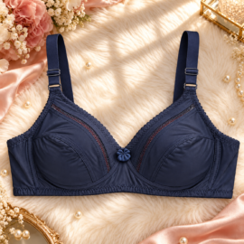 Women’s Navy Blue Full Coverage Everyday Bra